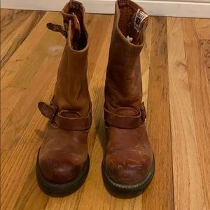 Frye harness boot